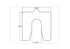 2.0mm Precut Alignment Slotted Shim 150x150 Slot 50mm Pack of 10 - Shim Stock Metals UK